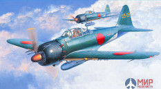 09072 Hasegawa 1/48 Японский истребитель MITSUBISHI A6M5c ZERO FIGHTER TYPE 52 HEI