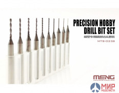 MTS-023a Meng Model Набор Бит Precision Hobby Drill Bits Set