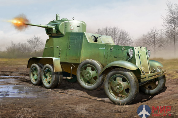 83838 Hobby Boss 1/35 Советский бронеавтомобиль БА-3