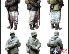EM-35118 Evolution Miniatures German SS Soldier. WW2. (1944 - 1945)