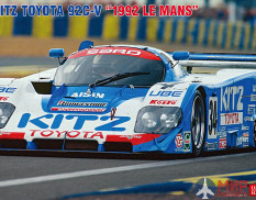 20706 Hasegawa 1/24 Автомобиль Third Kits Toyota 92C-V Ле-Ман 1992 (Limited Edition)