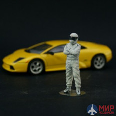 NS-F-43025-p North Star Models 1/43 Фигура окрашенная The White Stig man