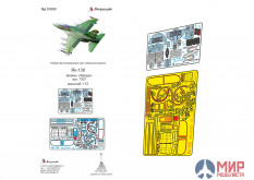 МД072007 Микродизайн Як-130 (Звезда) цветные приборные доски