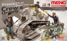 HS-005 Meng Model 1/35 Набор фигур FRENCH FT-17 LIGHT TANK CREW & ORDERLY