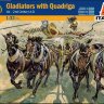 6874 Italeri солдаты GLADIATORS WITH QUADRIGA (1:32)
