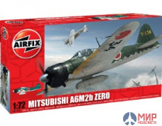 AIR01005 AirFix 1/72 Самолет Mitsubishi Zero A6M2b