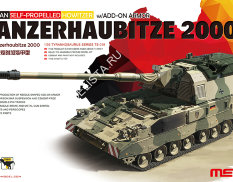 TS-019 Meng Model 1/35 Немецкая САУ GERMAN PANZERHAUBITZE 2000 SELF-PROPELLED HOWITZER