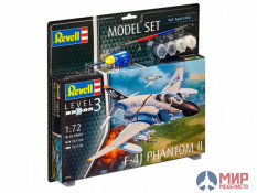 63941 REVELL ПОДАРОЧНЫЙ НАБОР. ИСТРЕБИТЕЛЬ-БОМБАРДИРОВЩИК F-4J PHANTOM II (1:72)