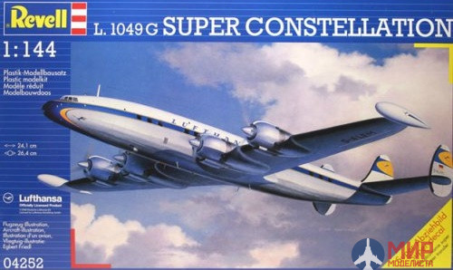 04252 Revell 1/144 Самолет Super Constellation L1049G