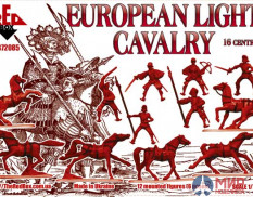 RB72085 Red Box 1/72 European Light Cavalry.  16 century. Set 2