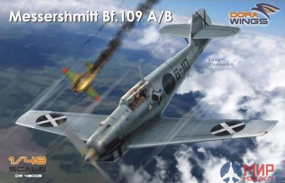 DW48009 Dora Wings 1/48 Messershmitt Bf.109 A/B