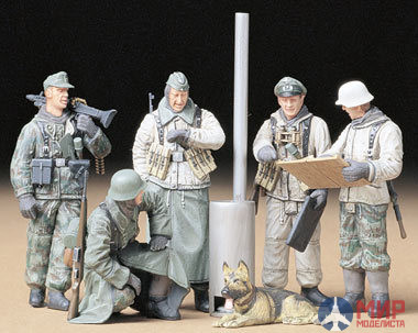 35212 Tamiya 1/35 Фигуры German Soldiers At Field Briefing