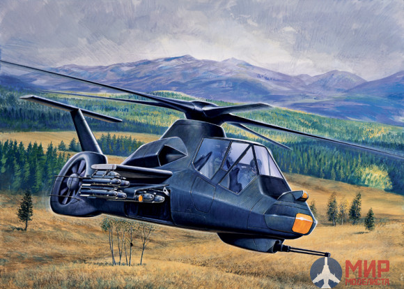 0058 Italeri вертолет  RAH-66  COMANCHE (1:72)