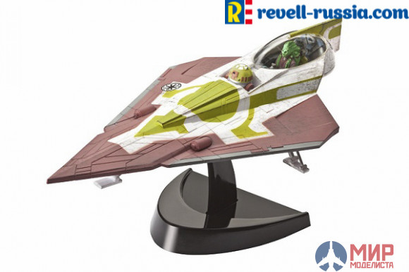 06688 Revell космический корабль Kit Fisto's Jedi Starfighter  (1:39)