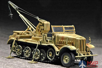 07251 Trumpeter 1/72 Tанк Sd.kfz.9/1 Drehkran 6T Auf Zugkraftwagen 18T