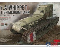 TS-021 Meng Model 1/35 Британский танк BRITISH MEDIUM TANK Mk.A WHIPPET