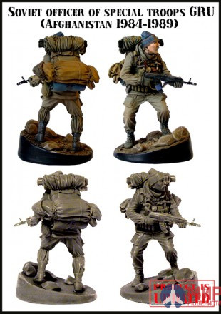 EM-35001 Evolution Miniatures The officer of special troops GRU (Afganistan 1984-1989)