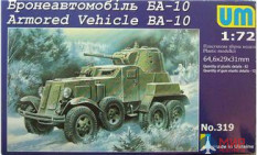 UM1-319 UM 1/72 Бронеавтомобиль БА-10