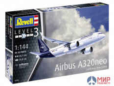 63942 REVELL ПОДАРОЧНЫЙ НАБОР С МОДЕЛЬЮ САМОЛЁТА АЭРОБУС A320 NEO (1:144)