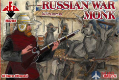 RB72086 Red Box 1/72 Russian War Monk 16-17 century