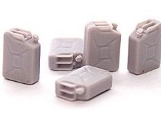 KAV R72 001 KAV models 1/72 Канистры 20 л (5 шт)