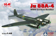 48233 ICM 1/48 Германский бомбардировщик Ju 88A-4, ІІ МВ