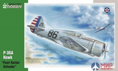 SH32003 Special Hobby 1/32 Curtiss P-36A"Pearl Harbor Defender" + Дополнения