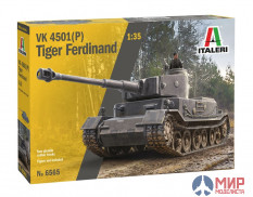 6565 Italeri танк  VK 4501(P) TIGER FERDINAND  (1:35)