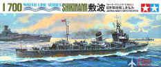 31408 Tamiya 1/700 Японский корабль Japanese Destroyer Shikinami