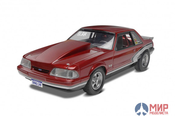 14195 Revell Гоночный автомобиль '90 Mustang LX 5.0 Drag Racer