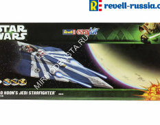 06689 Revell космический корабль  Plo Koon's Jedi Starfighter  (1:39)