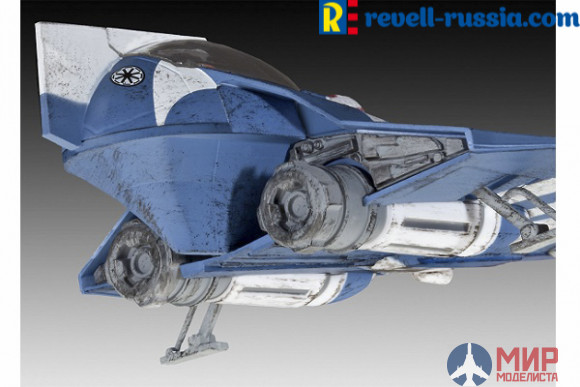 06689 Revell космический корабль  Plo Koon's Jedi Starfighter  (1:39)