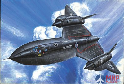 207212 Моделист 1/72 Самолет сверхскоростной Локхид SR-71 Black Bird