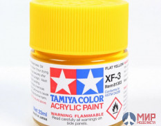 81303 Tamiya XF-3 Flat Yellow 23ml