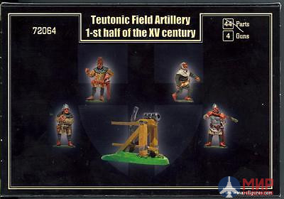 MR72064 MARS 1/72 Teutonic Field Artillery