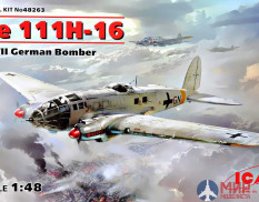 48263 ICM He 111H-16, Германский бомбардировщик ІІ МВ