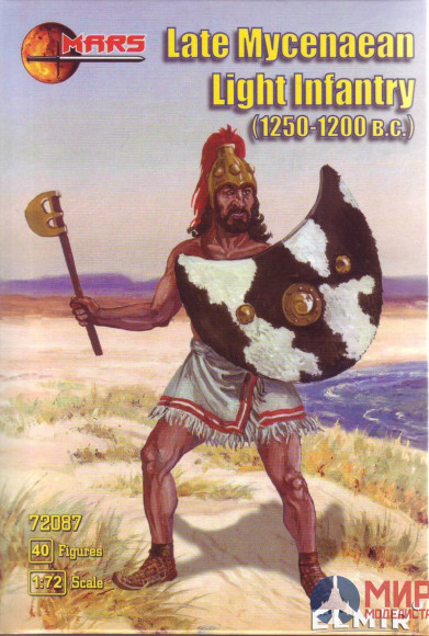 MR72087 MARS 1/72 Late Mycenaean Light infantry