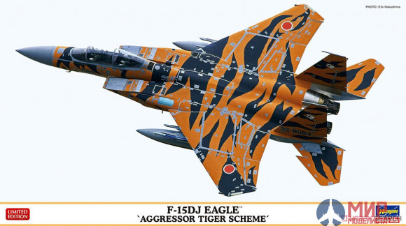 02392 Hasegawa 1/72 Самолет F-15DJ EAGLE "AGGRESSOR