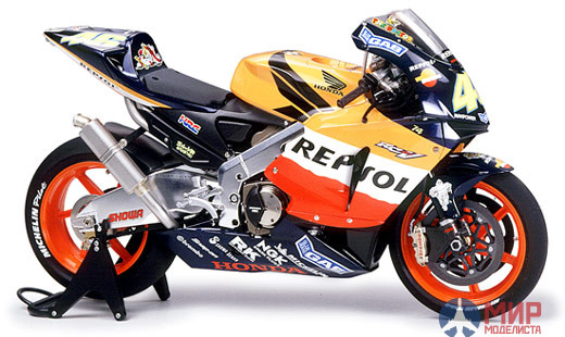 14092 Tamiya 1/12 Мотоцикл Repsol Honda RC211v