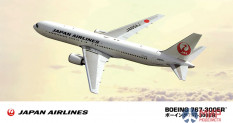 10713 Hasegawa 1/200 Пассажирский самолет JAL B767-300