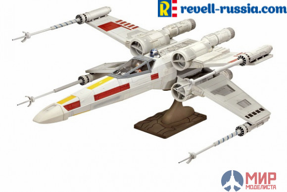 06690 Revell космический корабль  X-Wing Fighter  (1:29)