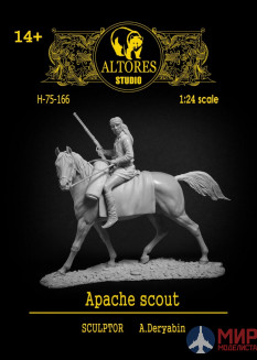 H-75-166 Altores Studio 1/24 Apache scout