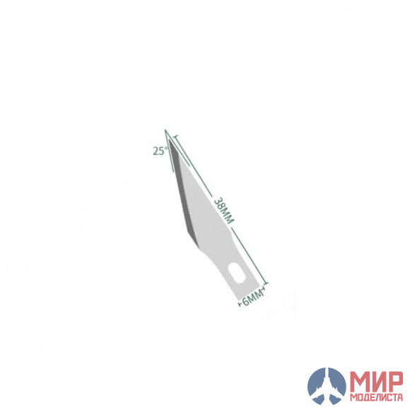ММ002 Лезвия к цанговому ножу 100шт