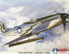 08244 Hasegawa 1/32 Самолет P-51D Mustang with rocket tubes