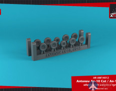 AW14012 Armory Самолет ОКБ Антонова тип 10/12 Cub колеса