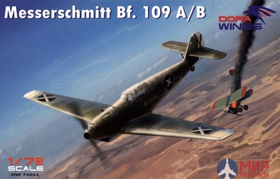 DW72011 Dora Wings 1/72 Messerschmitt Bf 109 A/B