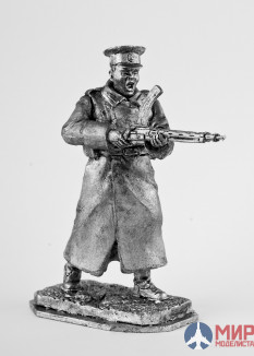 053  Ратник 54 мм  Бочкарева, командир Батальона  олово