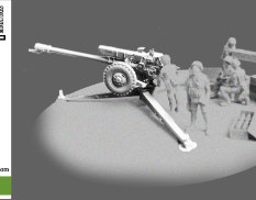 А43 Alex miniatures 1/72 Гаубица Д-30