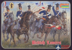 STR036  Crimean British Lancers (re-issue) Фигуры Strelets *R