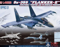L4823 Great Wall Hobby 1/48 Su-35S "Flanker E" Multirole Fighter Air to Surface Version